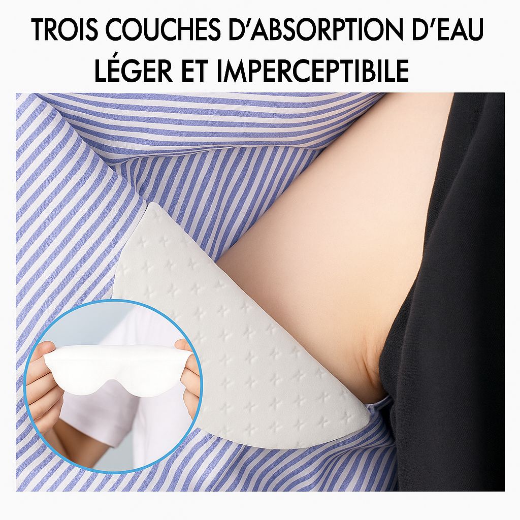 Coussinets anti-transpirants