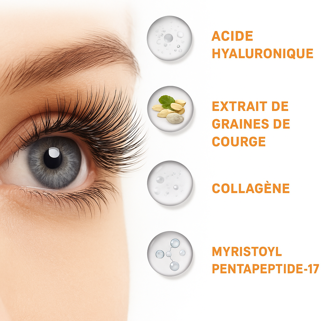 Sérum de Croissance pour Cils (1 Acheté = 1 OFFERT)