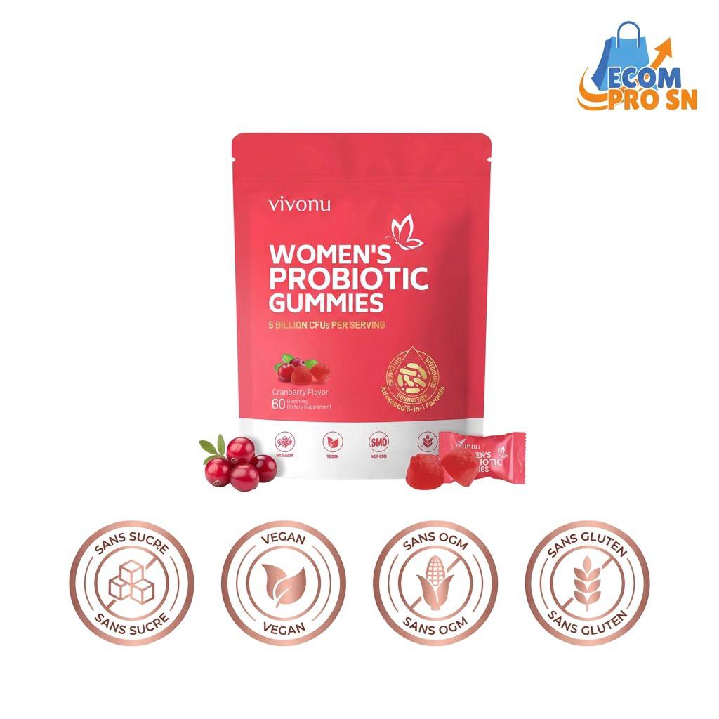 Gummies Probiotiques Femme