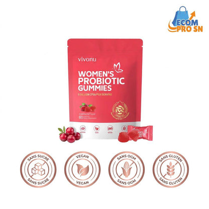 Gummies Probiotiques Femme
